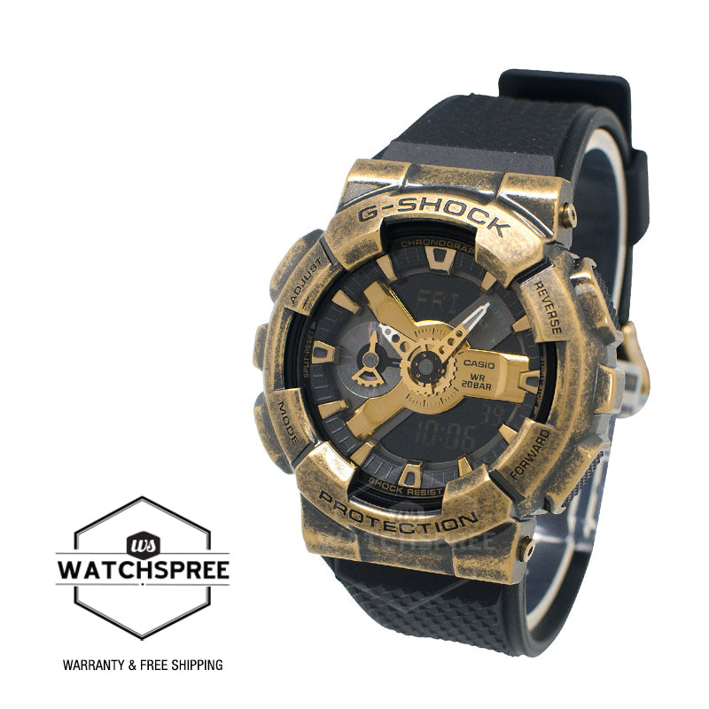 Casio G-Shock GM-110 Lineup Textured Watch GM110VG-1A9 GM-110VG-1A9