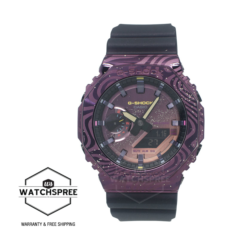 Casio G-Shock GM-2100 Lineup Milky Way Galaxy Series Matte Translucent Watch GM2100MWG-1A GM-2100MWG-1A