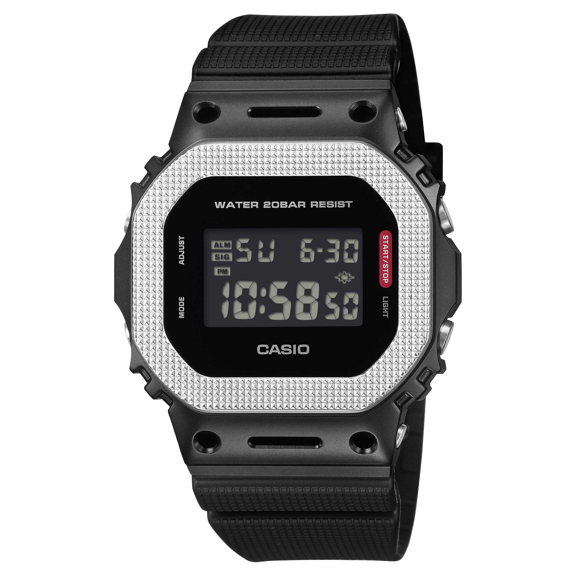 Casio G-Shock GM-5600 Lineup Modern Industrial Series Bio-Based Black Resin Band Watch GM5600BM-1D GM-5600BM-1D GM-5600BM-1