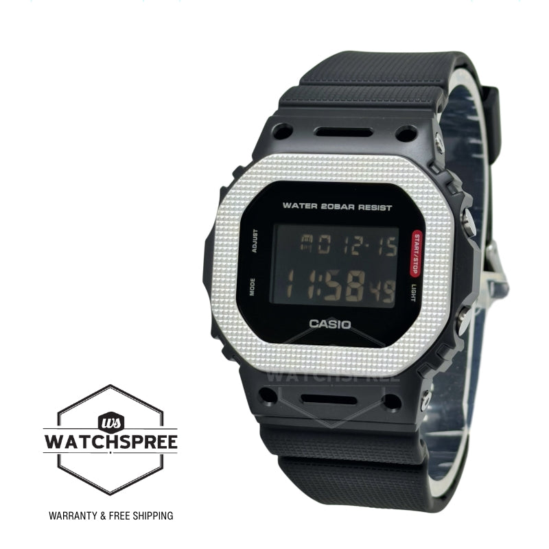 Casio G-Shock GM-5600 Lineup Modern Industrial Series Bio-Based Black Resin Band Watch GM5600BM-1D GM-5600BM-1D GM-5600BM-1