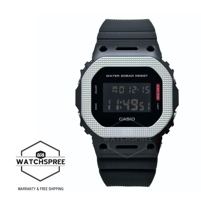 Casio G-Shock GM-5600 Lineup Modern Industrial Series Bio-Based Black Resin Band Watch GM5600BM-1D GM-5600BM-1D GM-5600BM-1