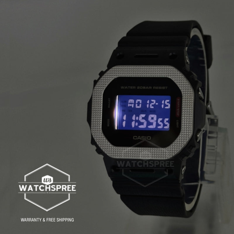 Casio G-Shock GM-5600 Lineup Modern Industrial Series Bio-Based Black Resin Band Watch GM5600BM-1D GM-5600BM-1D GM-5600BM-1