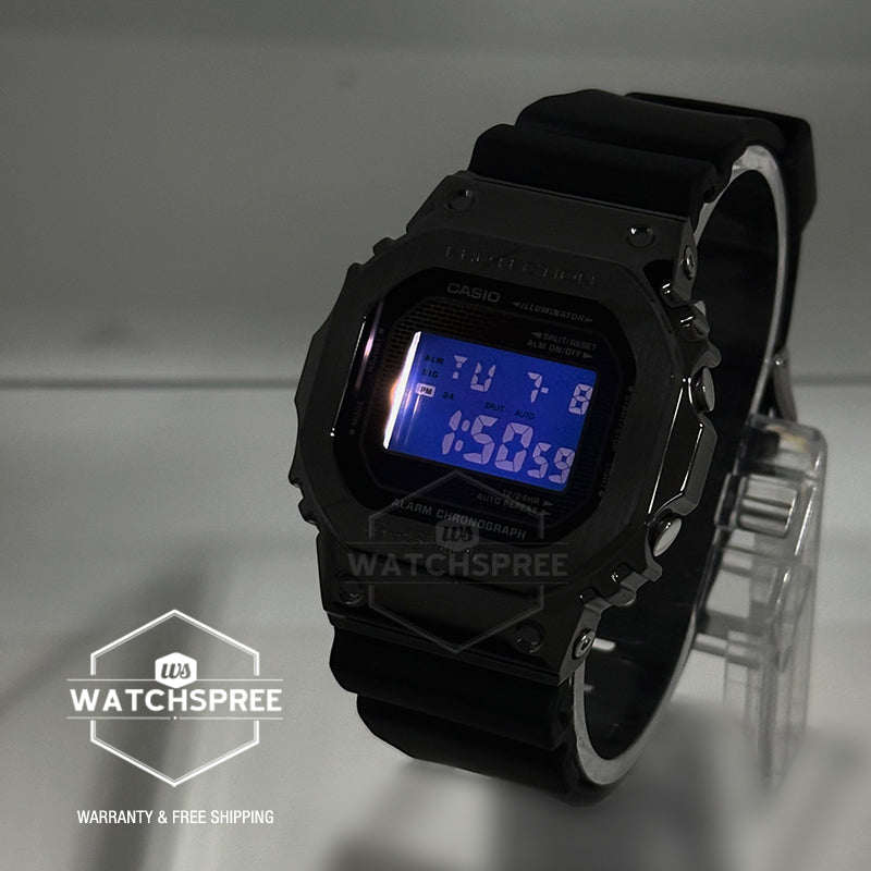 Casio G-Shock G-Steel GM-5600 Lineup Rainbow Brick Wall Series Bio-Based Black Resin Band Watch GM5600BRW-1D GM-5600BRW-1D GM-5600BRW-1