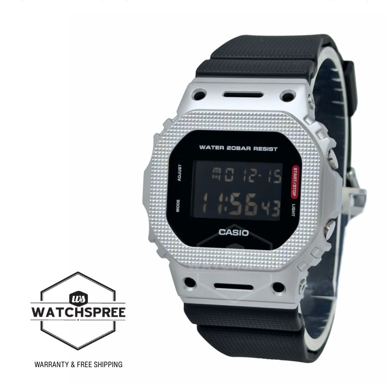 Casio G-Shock GM-5600 Lineup Modern Industrial Series Bio-Based Black Resin Band Watch GM5600M-1D GM-5600M-1D GM-5600M-1