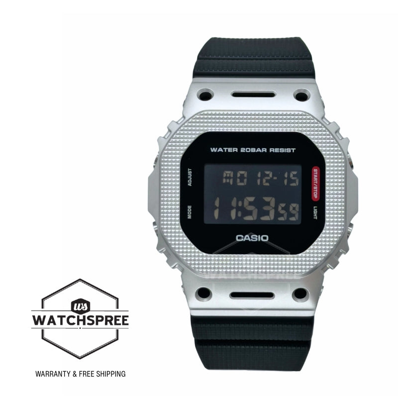 Casio G-Shock GM-5600 Lineup Modern Industrial Series Bio-Based Black Resin Band Watch GM5600M-1D GM-5600M-1D GM-5600M-1