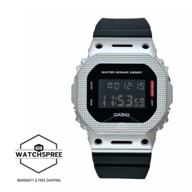 Casio G-Shock GM-5600 Lineup Modern Industrial Series Bio-Based Black Resin Band Watch GM5600M-1D GM-5600M-1D GM-5600M-1