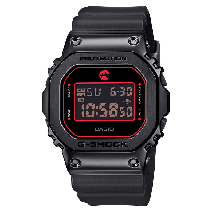 Casio G-Shock GM-5600 Lineup NBA Player Rui Hachimura's Signature Collaboration Model Bio-Based Black Resin Band Watch GM5600RH-1D GM-5600RH-1