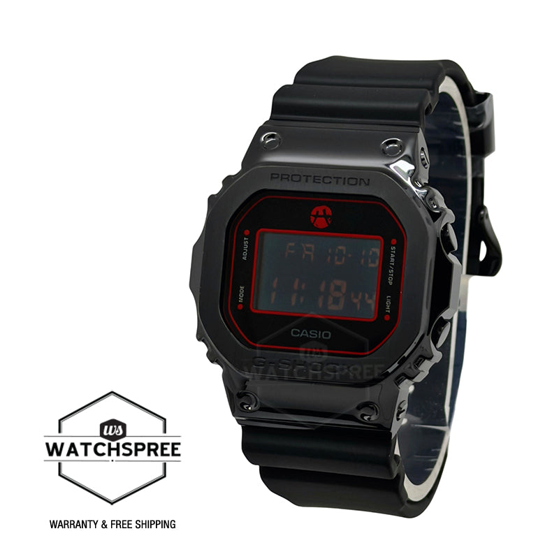 Casio G-Shock GM-5600 Lineup NBA Player Rui Hachimura's Signature Collaboration Model Bio-Based Black Resin Band Watch GM5600RH-1D GM-5600RH-1
