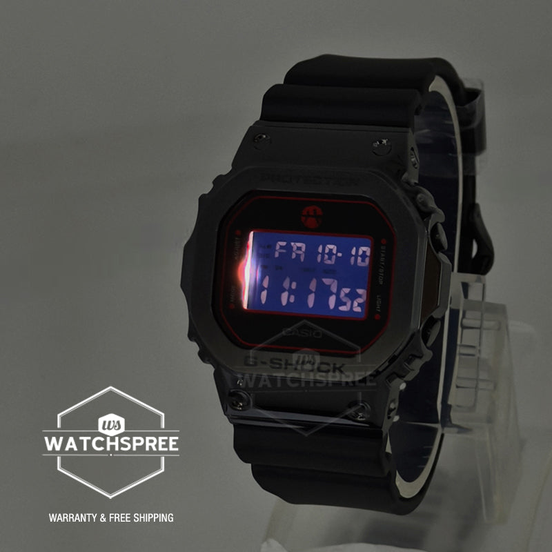 Casio G-Shock GM-5600 Lineup NBA Player Rui Hachimura's Signature Collaboration Model Bio-Based Black Resin Band Watch GM5600RH-1D GM-5600RH-1