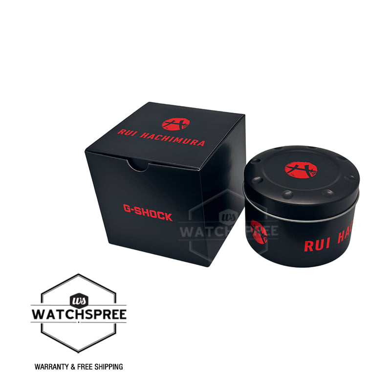 Casio G-Shock GM-5600 Lineup NBA Player Rui Hachimura's Signature Collaboration Model Bio-Based Black Resin Band Watch GM5600RH-1D GM-5600RH-1