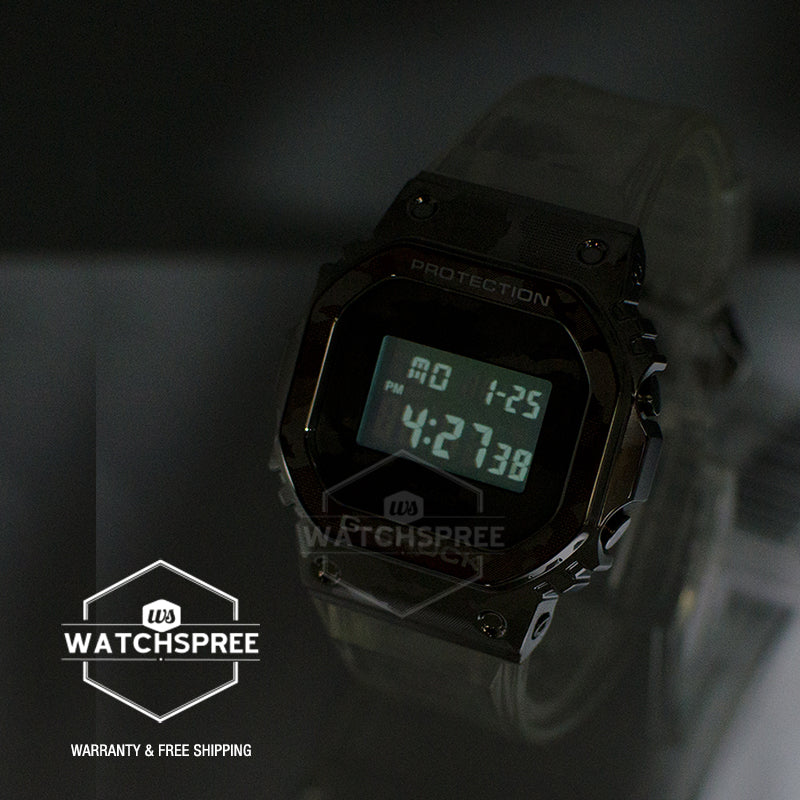 Casio G-Shock GM-5600 Lineup Special Colour Model Transparent Camouflage Band Watch GM5600SCM-1D GM-5600SCM-1D GM-5600SCM-1
