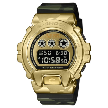 Casio G-Shock GM-6900 Lineup Bold Camo Series Camouflage Green Resin Band Watch GM6900CMG-3D GM-6900CMG-3D GM-6900CMG-3