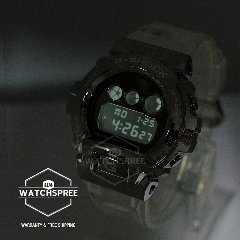 Casio G-Shock GM-6900 Lineup Special Colour Model Transparent Camouflage Band Watch GM6900SCM-1D GM-6900SCM-1D GM-6900SCM-1