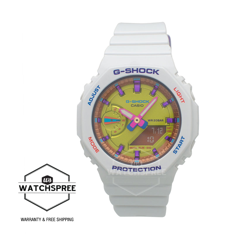 Casio G-Shock for Ladies' GMA-S2100 Lineup Carbon Core Guard Structure Summer Series Watch GMAS2100BS-7A GMA-S2100BS-7A