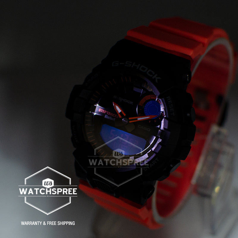 Casio G-Shock G-Squad for Ladies' GBA-800 Lineup Blue Resin Band Watch GMAB800SC-1A4 GMA-B800SC-1A4