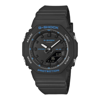 Casio G-Shock for Ladies' Minimalist Style Bio-Based Black Resin Band Watch GMAP2100BA-1A GMA-P2100BA-1A