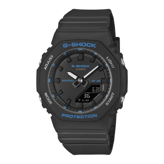 Casio G-Shock for Ladies' Minimalist Style Bio-Based Black Resin Band Watch GMAP2100BA-1A GMA-P2100BA-1A