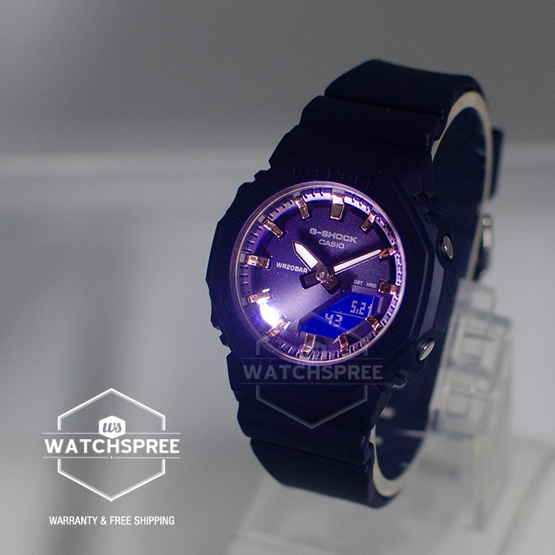 Casio G-Shock for Ladies' Bio-Based Navy Blue Resin Band Watch GMAP2100M-2A GMA-P2100M-2A