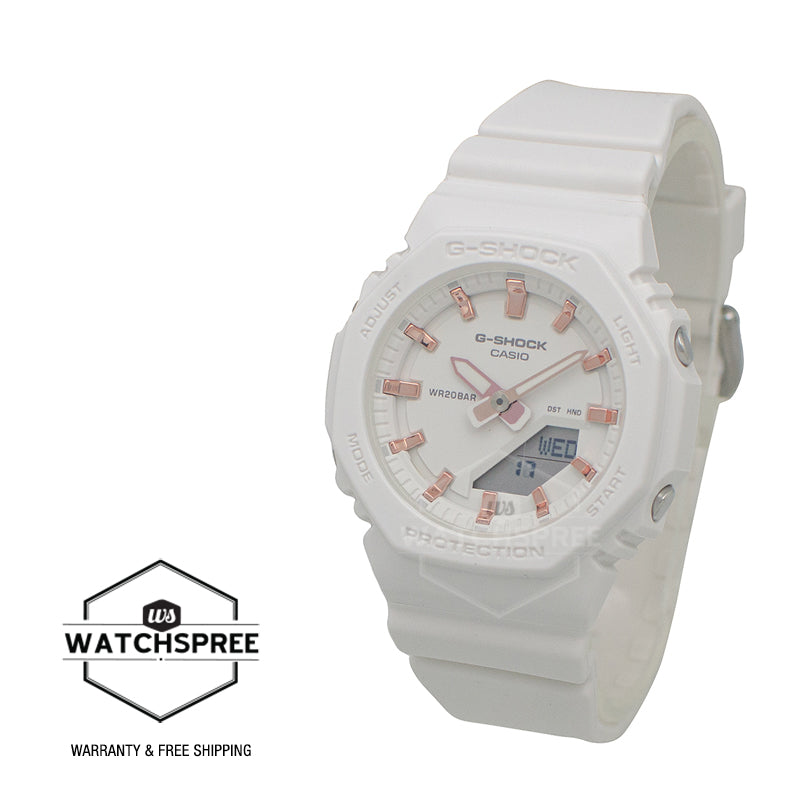 Casio G-Shock for Ladies' Bio-Based White Resin Band Watch GMAP2100M-7A GMA-P2100M-7A
