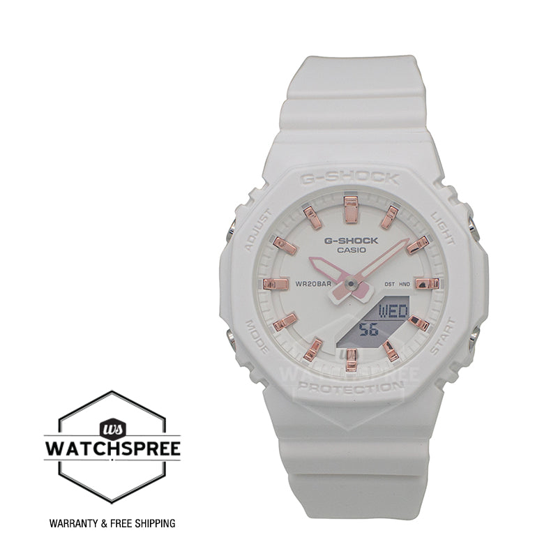 Casio G-Shock for Ladies' Bio-Based White Resin Band Watch GMAP2100M-7A GMA-P2100M-7A