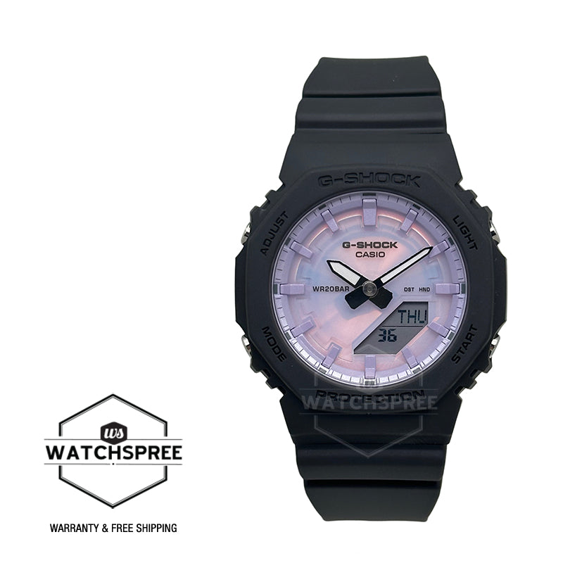 Casio G-Shock for Ladies' Polarized Color Series Bio-Based Matte Black Resin Band Watch GMAP2100PC-1A GMA-P2100PC-1A