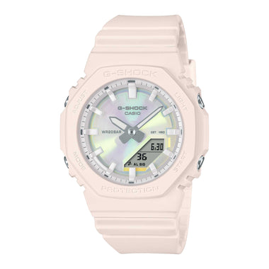 Casio G-Shock for Ladies' Polarized Color Series Bio-Based Matte Pale Pink Resin Band Watch GMA-P2100PC-4A