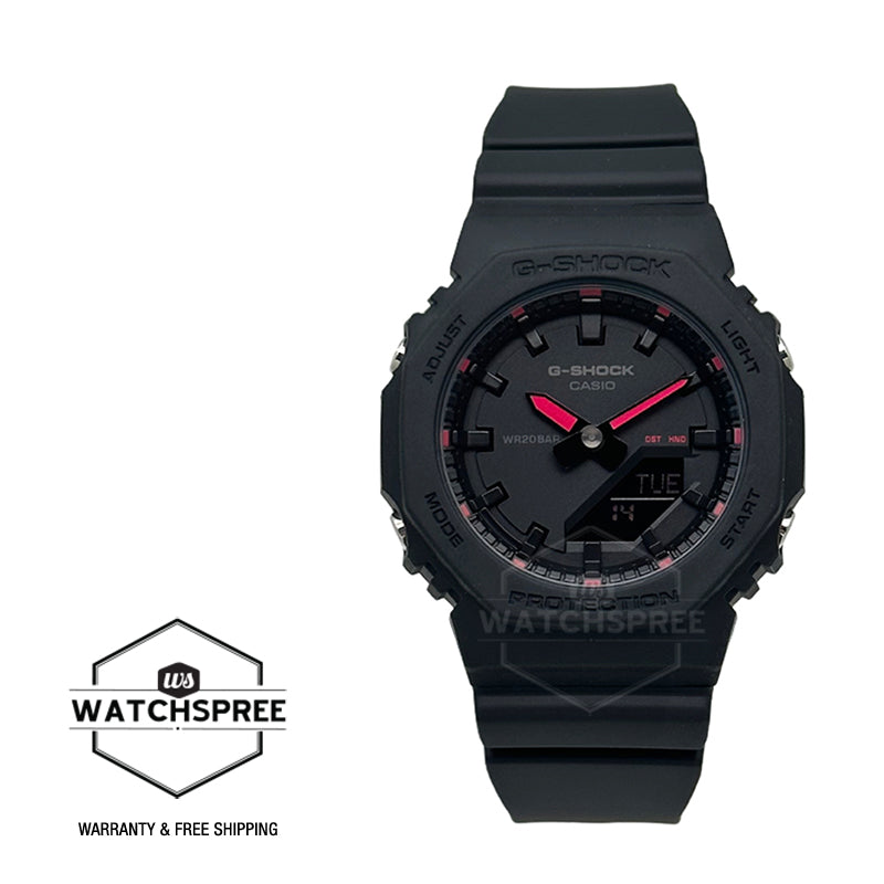 Casio G-Shock for Ladies' Sport Accent Series Bio-Based Black Resin Band Watch GMAP2100SA-1A1 GMA-P2100SA-1A1