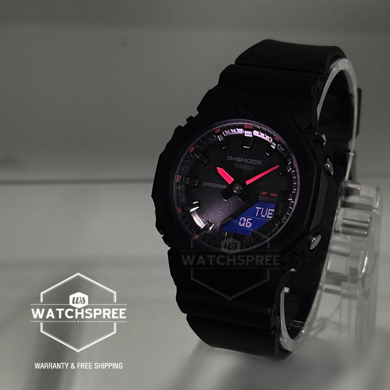 Casio G-Shock for Ladies' Sport Accent Series Bio-Based Black Resin Band Watch GMAP2100SA-1A1 GMA-P2100SA-1A1