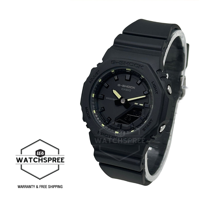 Casio G-Shock for Ladies' Sport Accent Series Bio-Based Black Resin Band Watch GMAP2100SA-1A2 GMA-P2100SA-1A2