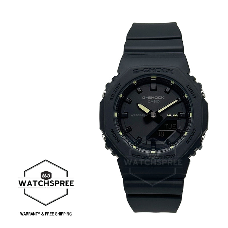 Casio G-Shock for Ladies' Sport Accent Series Bio-Based Black Resin Band Watch GMAP2100SA-1A2 GMA-P2100SA-1A2