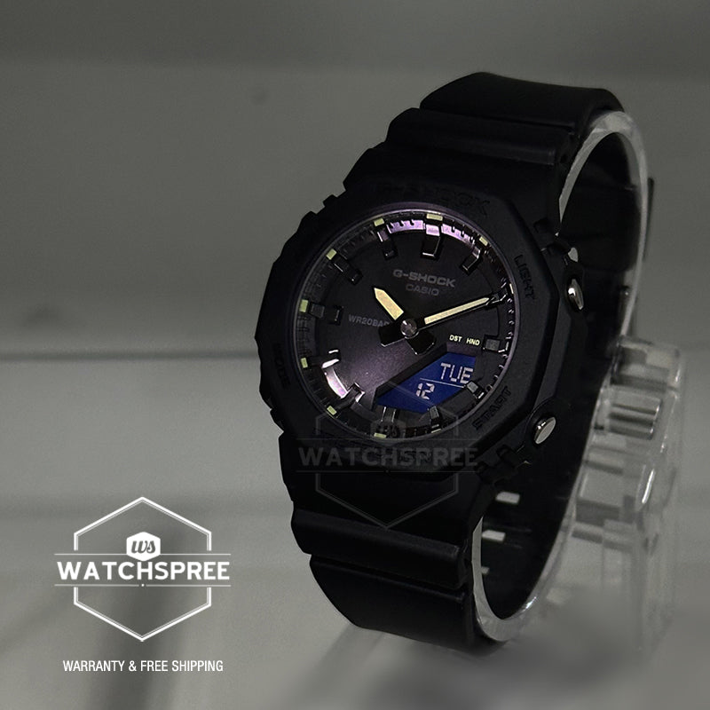 Casio G-Shock for Ladies' Sport Accent Series Bio-Based Black Resin Band Watch GMAP2100SA-1A2 GMA-P2100SA-1A2