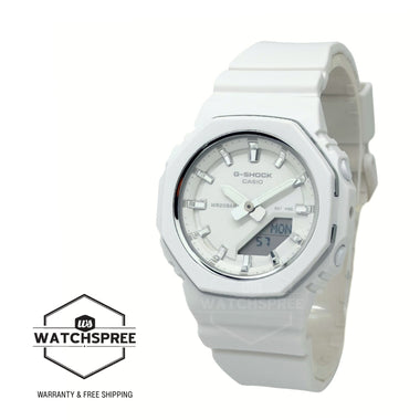 Casio G-Shock for Ladies' Octagonal Bio-Based White Resin Band Watch GMAP2110-7A GMA-P2110-7A