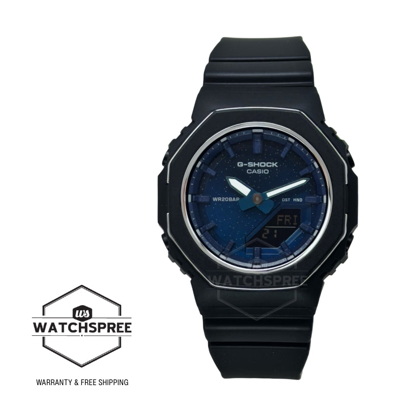 Casio G-Shock for Ladies' Stone Series Octagonal Bio-Based Matte Black Resin Band Watch GMAP2110SC-2A GMA-P2110SC-2A