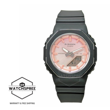 Casio G-Shock for Ladies' Stone Series Octagonal Bio-Based Matte Black Resin Band Watch GMAP2110SC-4A GMA-P2110SC-4A