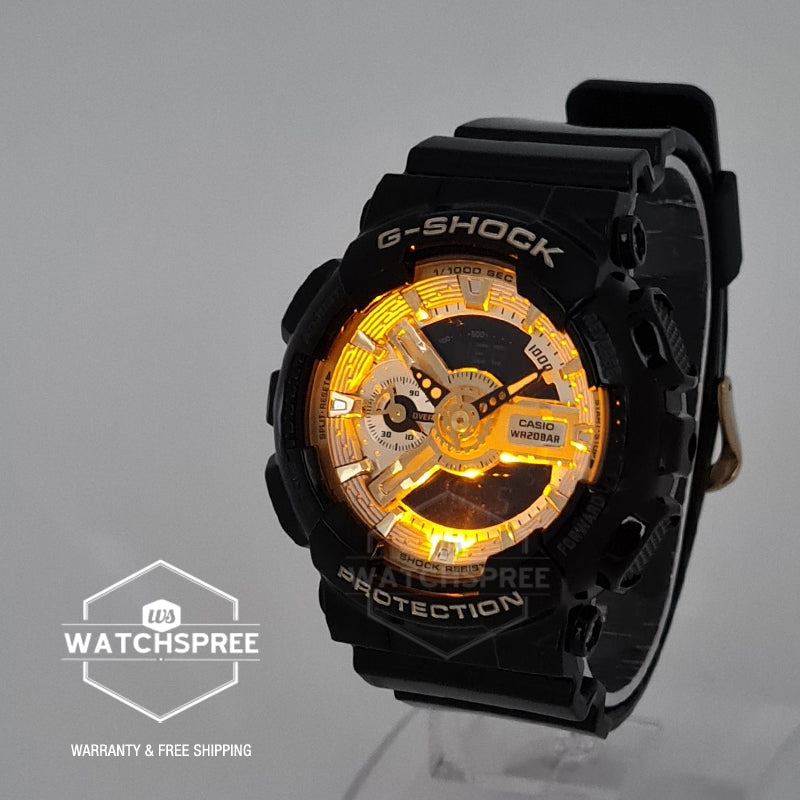 Casio G-Shock for Ladies' Black Resin Band Watch GMAS110GB-1A GMA-S110GB-1A