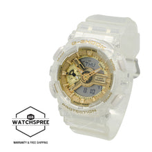 Load image into Gallery viewer, Casio G-Shock for Ladies&#39; Translucent Resin Band Watch GMAS110SG-7A GMA-S110SG-7A
