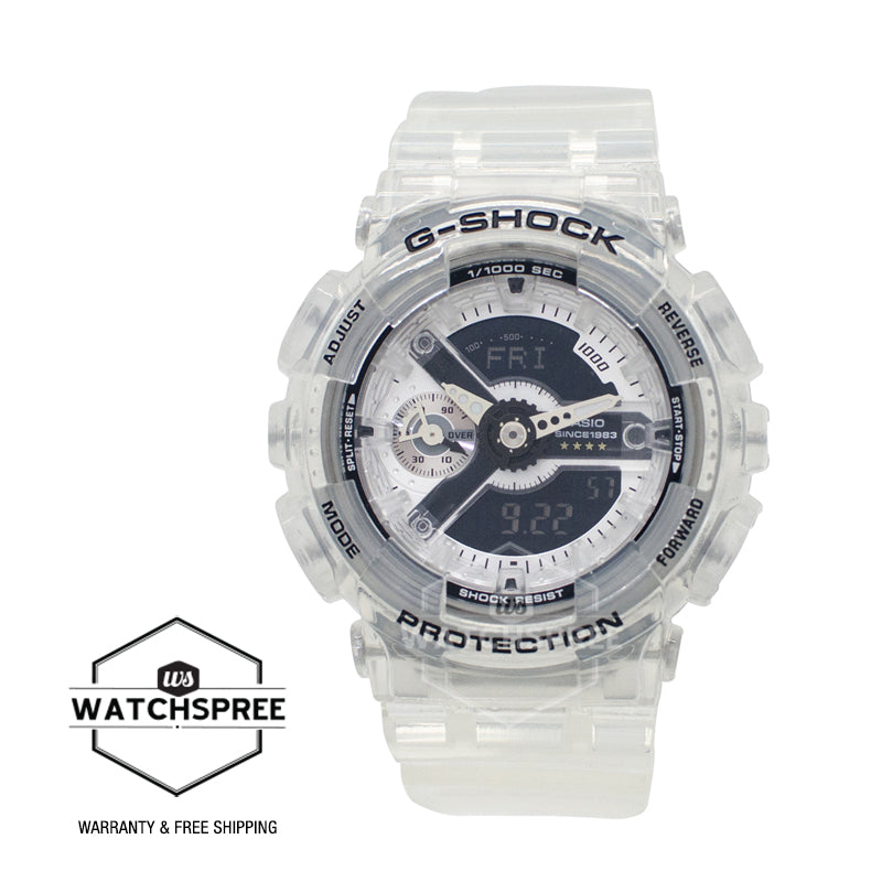 Casio G-Shock for Ladies' 40th Anniversary CLEAR REMIX Limited Edition Watch GMAS114RX-7A GMA-S114RX-7A