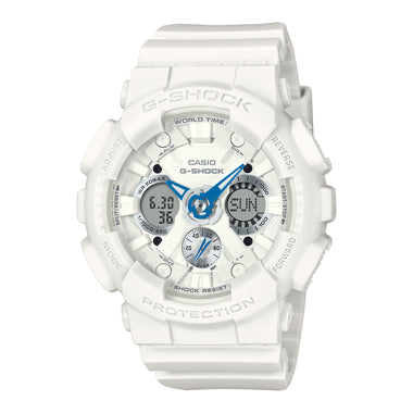 Casio G-Shock for Ladies' Sport Accent Series Bio-Based White Resin Band Watch GMAS120SA-7A1 GMA-S120SA-7A2