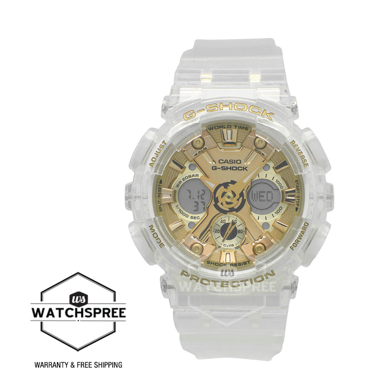 Casio G-Shock for Ladies' Translucent Resin Band Watch GMAS120SG-7A GMA-S120SG-7A