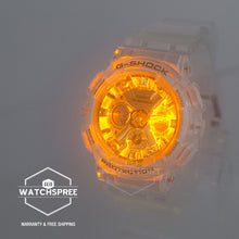 Load image into Gallery viewer, Casio G-Shock for Ladies&#39; Translucent Resin Band Watch GMAS120SG-7A GMA-S120SG-7A
