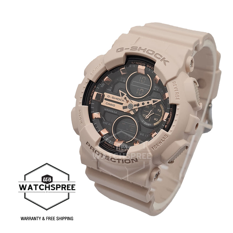 Casio for | Watchspree G-Shock GMA-S140M-4A Pink Resin GMAS140M-4A Ladies\' Lineup Band Watch GMA-S140