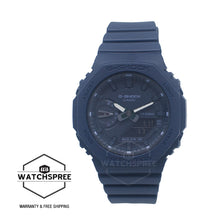 Load image into Gallery viewer, Casio G-Shock for Ladies&#39; Carbon Core Guard Structure GMA-S2100 Lineup Navy Blue Resin Band Watch GMAS2100BA-2A1 GMA-S2100BA-2A1
