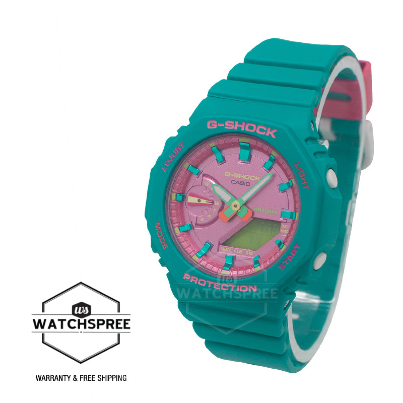 Casio G-Shock for Ladies' GMA-S2100 Lineup Carbon Core Guard Structure Summer Series Watch GMAS2100BS-3A GMA-S2100BS-3A