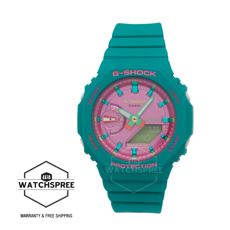 Casio G-Shock for Ladies' GMA-S2100 Lineup Carbon Core Guard Structure Summer Series Watch GMAS2100BS-3A GMA-S2100BS-3A