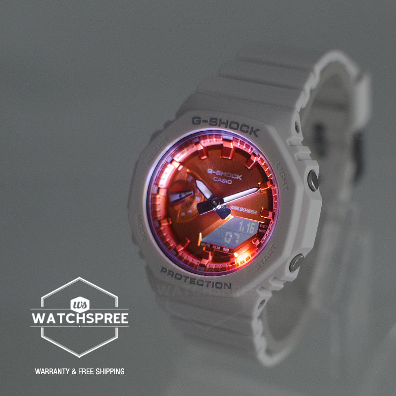 Casio G-Shock for Ladies' GMA-S2100 Lineup Winter Seasonal Collection 2023 Watch GMAS2100WS-7A GMA-S2100WS-7A