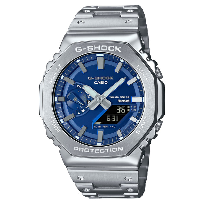 Casio G-Shock (Japan Made) GM-B2100 Lineup Full Metal Series Bluetooth¨ Tough Solar Watch GMB2100AD-2A GM-B2100AD-2A