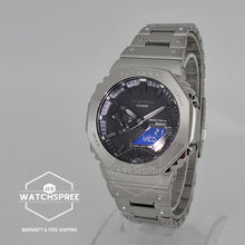 Load image into Gallery viewer, Casio G-Shock GM-B2100 Lineup Full Metal Case Bluetooth¨ Tough Solar Stainless Steel Band Watch GMB2100D-1A GM-B2100D-1A
