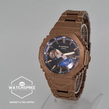 Load image into Gallery viewer, Casio G-Shock GM-B2100 Lineup Full Metal Case Bluetooth¨ Tough Solar Rose Gold Ion Plated Stainless Steel Band Watch GMB2100GD-5A GM-B2100GD-5A
