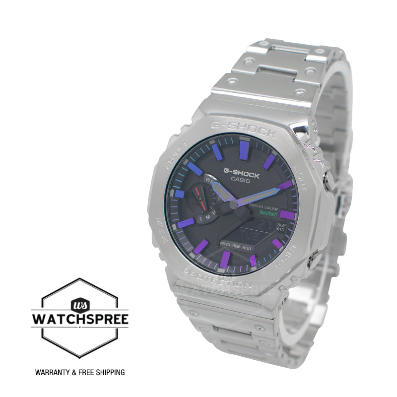 Casio G-Shock GM-B2100 Lineup Full Metal Series 40th Anniversary Bluetooth Solar Watch GMB2100PC-1A