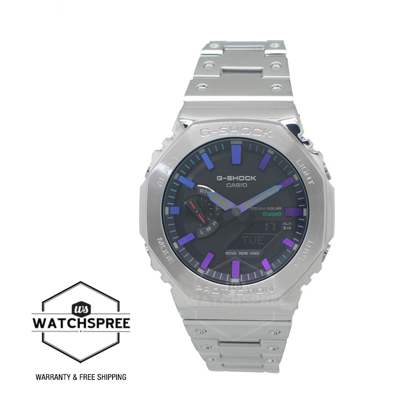 Casio G-Shock GM-B2100 Lineup Full Metal Series 40th Anniversary Bluetooth Solar Watch GMB2100PC-1A